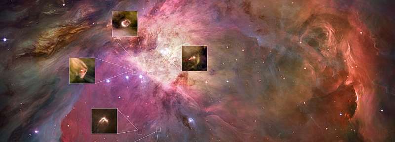 Përplasja e yjeve mund të shpjegojë paradoksin e diskut planetar në Mjegullnajën e Orionit